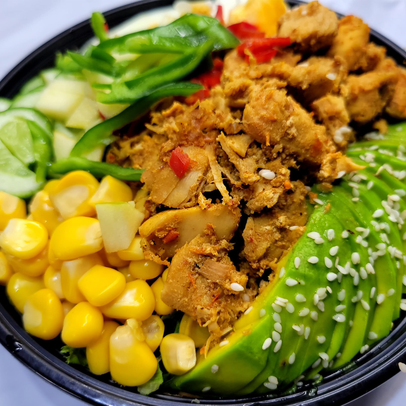 Chicken/Egg/Avocado Salad Big Bowl
